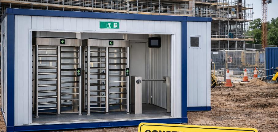 Construction Site Turnstile Hire